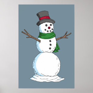 Sneeuwman Poster