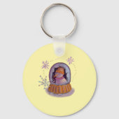 sneeuwman sleutelhanger (Voorkant)