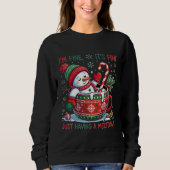 Sneeuwman Sweatshirt (Voorkant)