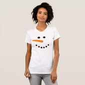Sneeuwman T-shirt (Voorkant volledig)