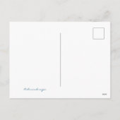 Sneeuwman vader en zoon feestdagenkaart (Achterkant)