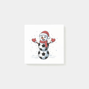 Sneeuwman Voetbal Kerstmis Santa Honkbal Sport Post-it® Notes