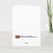 Sneeuwman Vrolijk Kerstfeest - Neef Feestdagen Kaart (Achterkant)