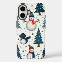 Sneeuwman Winter iPhone hoesjes
