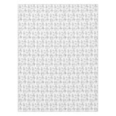 Sneeuwman Winter White Xmas Retro feestelijk Tafelkleed (Voorkant)