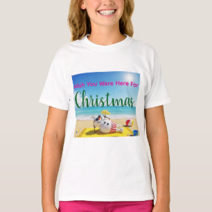 Sneeuwman Zonnebaden T-shirt