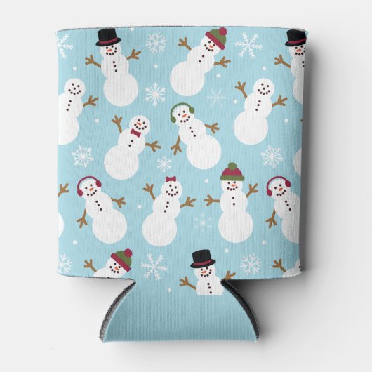 Sneeuwmannen Blikjeskoeler (Voorkant)