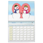 SNEEUWMANNEN HET HELE JAAR DOOR KALENDER (Feb 2026)