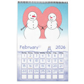 SNEEUWMANNEN JAAR 'RONDE KALENDER (Feb 2026)