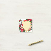 Sneeuwmannennotities Post-it® Notes (Op bureau)
