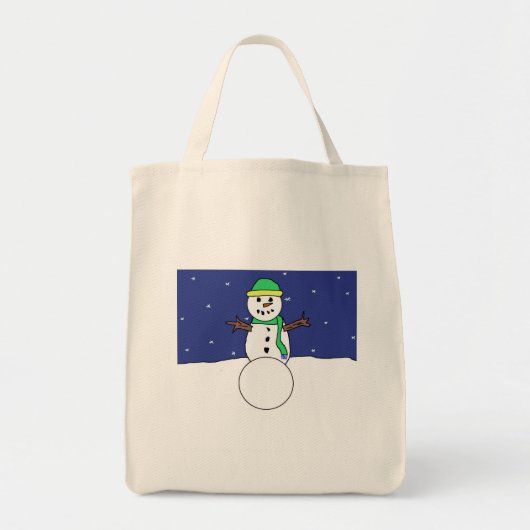 Sneeuwmantas Tote Bag (Voorkant)