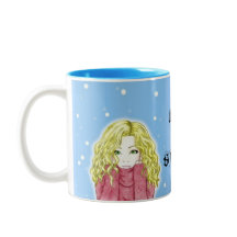Sneeuwmeisje mok