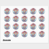 Sneeuwmeisje Sticker (Vel)