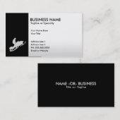 sneeuwmobiel visitekaartje (Voorkant / Achterkant)