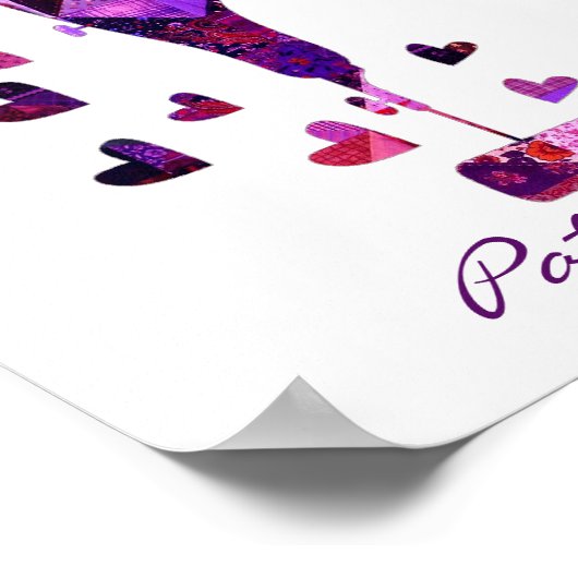 Sneeuwnaaimachine voor flessentaal poster (Hoek)