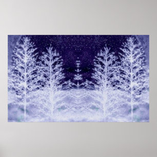 Sneeuwnacht Poster