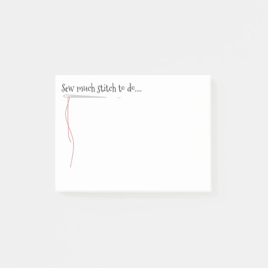 Sneeuwontwerp met naald post-it® notes (Voorkant)