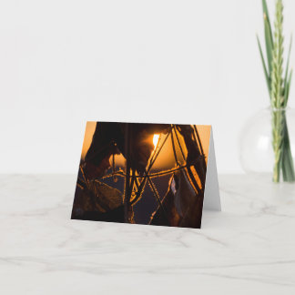 sneeuwopstijging notitiekaartje