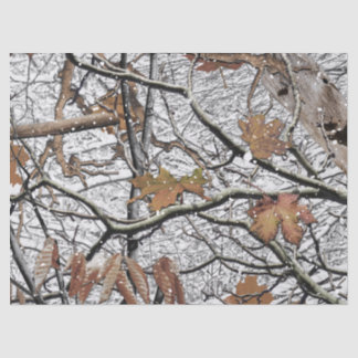 Sneeuwpatroon 2 van jachtCamouflage Tissuepapier
