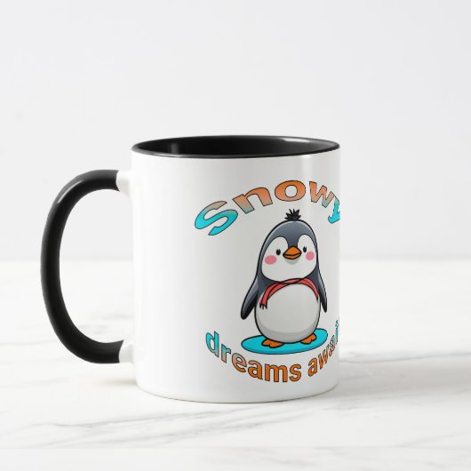 Sneeuwpinguïn Mok (Links)
