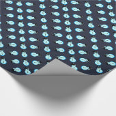 sneeuwpiraat. cadeaupapier (Hoek)