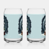 Sneeuwplaats zoals Home Vakantie Quote Blikvorm Glas (Rechts)