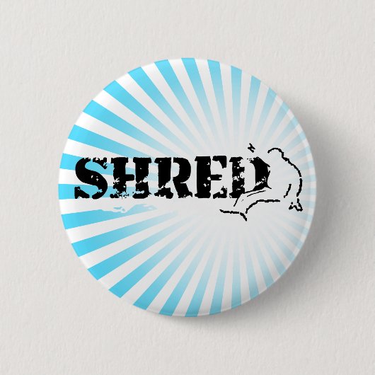 sneeuwplank. ronde button 5,7 cm (Voorkant)
