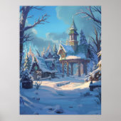 Sneeuwplek Als Thuis Poster (Voorkant)