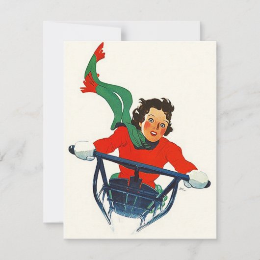  sneeuwploeg - uitnodiging (Voorkant)