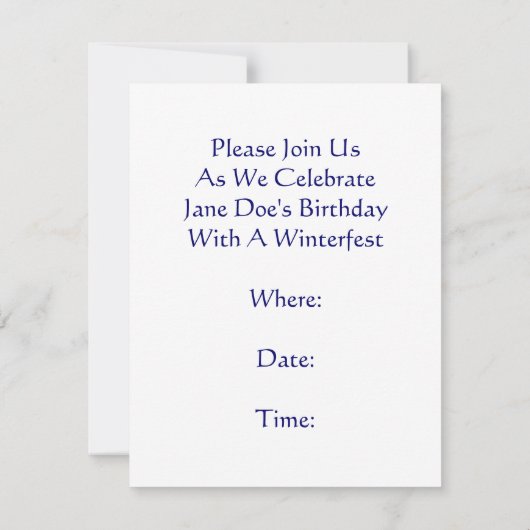 sneeuwploeg - uitnodiging (Achterkant)