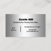 sneeuwploeg visitekaartje (Achterkant)