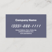 Sneeuwploegen & Verwijderen Service Truck Foto Visitekaartje (Achterkant)