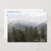 Sneeuwpoeder, vers.... Briefkaart (Voorkant / Achterkant)