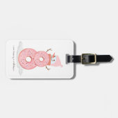 sneeuwpop bagagelabel (Voorkant horizontaal)