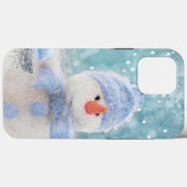 Sneeuwpop Case-Mate iPhone Case (Achterkant (horizontaal))