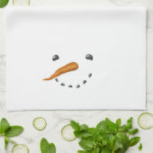 SNEEUWPOP GEZICHT THEEDOEK (Gevouwen)