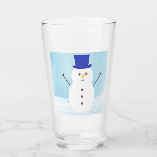 sneeuwpop glas (Voorkant)