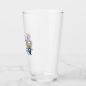 Sneeuwpop Glas Beker (Links)