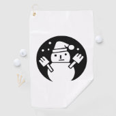 sneeuwpop golfhanddoek (Insitu)