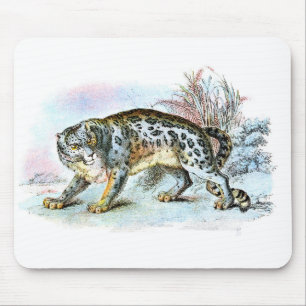 sneeuwpop Illustratie Mousepad Muismat