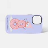 sneeuwpop iPhone hoesje (Achterkant horizontaal)