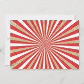 sneeuwpop kerstfeestuitnodiging kaart (Achterkant)