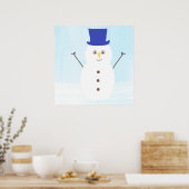 sneeuwpop poster (Keuken)