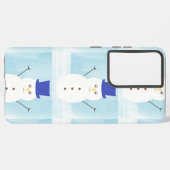 sneeuwpop samsung galaxy hoesje (Achterkant horizontaal)