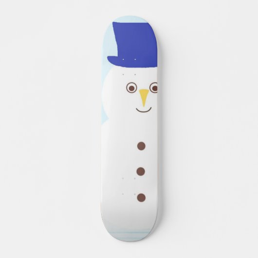 sneeuwpop skateboard (Voorkant)