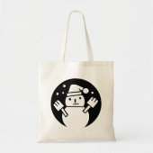 Sneeuwpop Tote Bag (Voorkant)