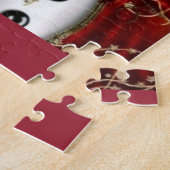 sneeuwpoppen legpuzzel (Zijkant)