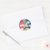 SNEEUWPOPPEN STICKER (Envelop)