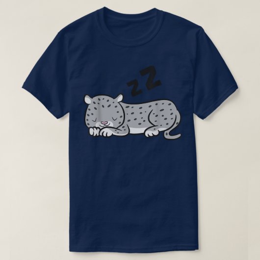 Sneeuwpoppen van de Cute Slaapschutters T-shirt (Design voorkant)
