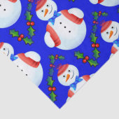 sneeuwpoppen voor kerstmis tissuepapier (Detail)